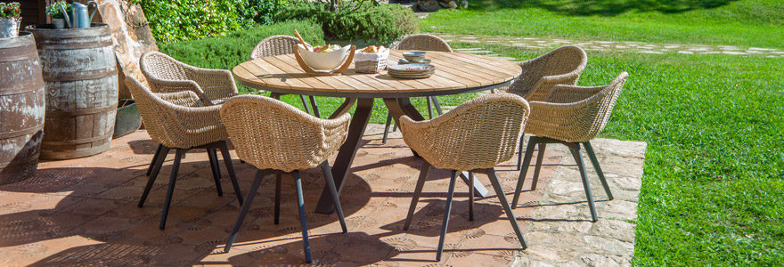 table de jardin